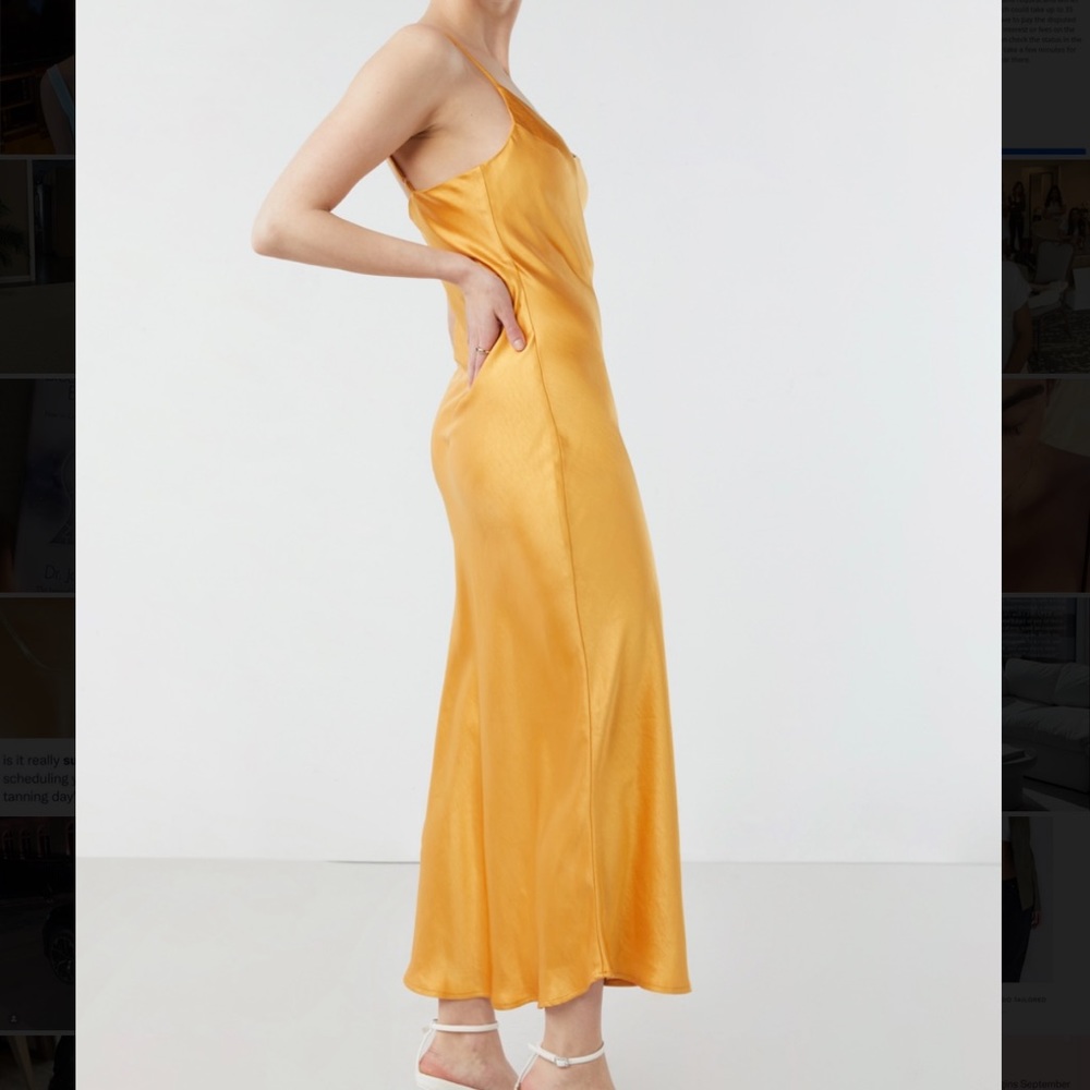 Oak + Fort MIDI slip dress